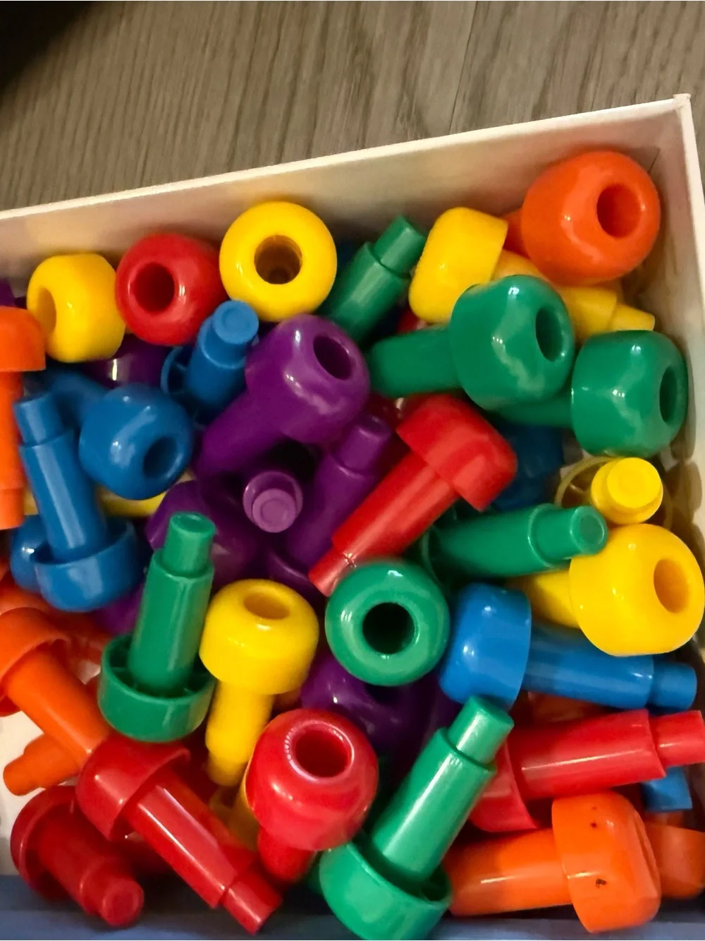 Lakeshore Learning Peg Number Boards TT625 for Ages 3+ with 60 Pegs New Opened